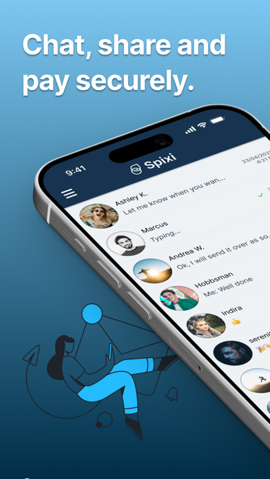 Spixi Private Chat & Wallet Screenshot