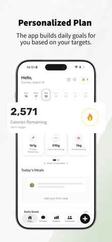 Cali - AI Nutrition Tracker Screenshot 4 of 8