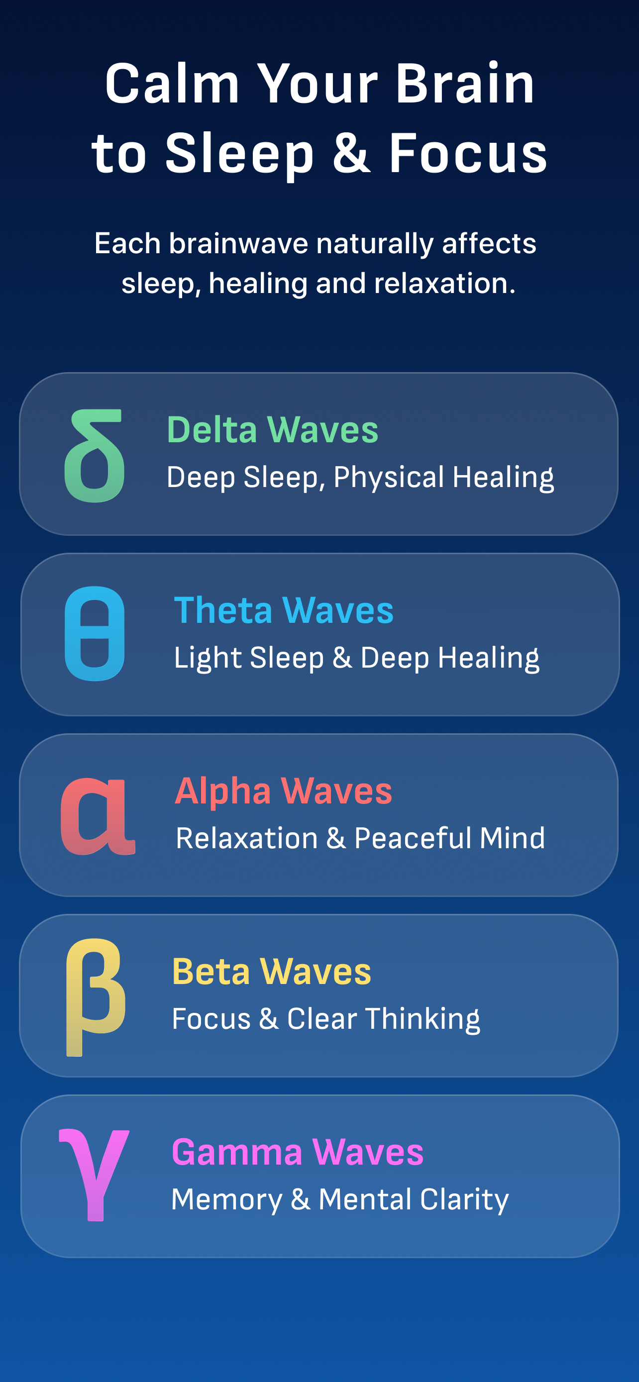 Binaural Beats Sleep Healing screenshot 3