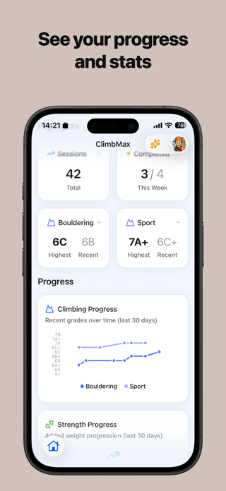 ClimbMax - Climbing & Training Screenshot 6 of 9