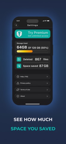 Gallery optimizer Arki Swiper screenshot