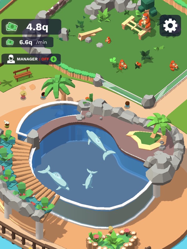 Idle Zoo Tycoon 3D screenshot 12
