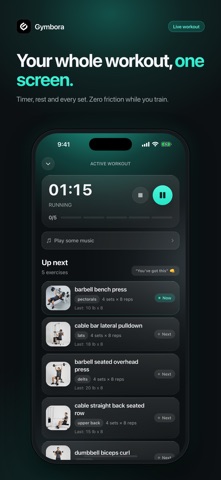 Gymbora: Track Your Progress Screenshot 3 of 10