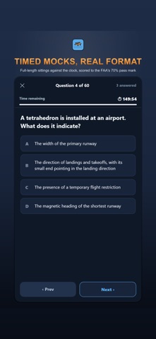 Private Pilot Test Prep: FAA iPhone screenshot