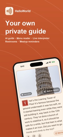 HelloWorld - Pocket Tour Guide Screenshot 1 of 9
