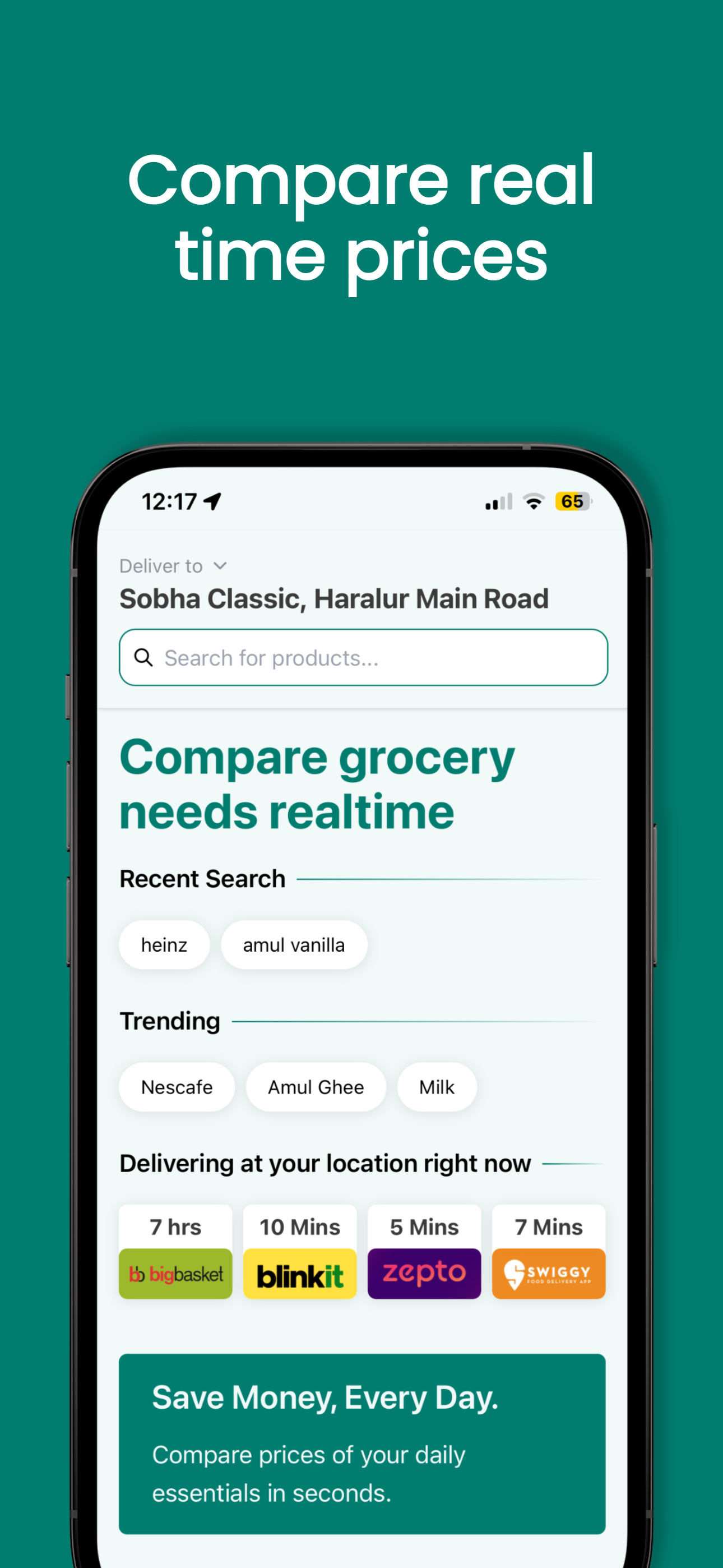 Quick Compare App
