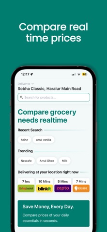 Quick Compare App screenshot
