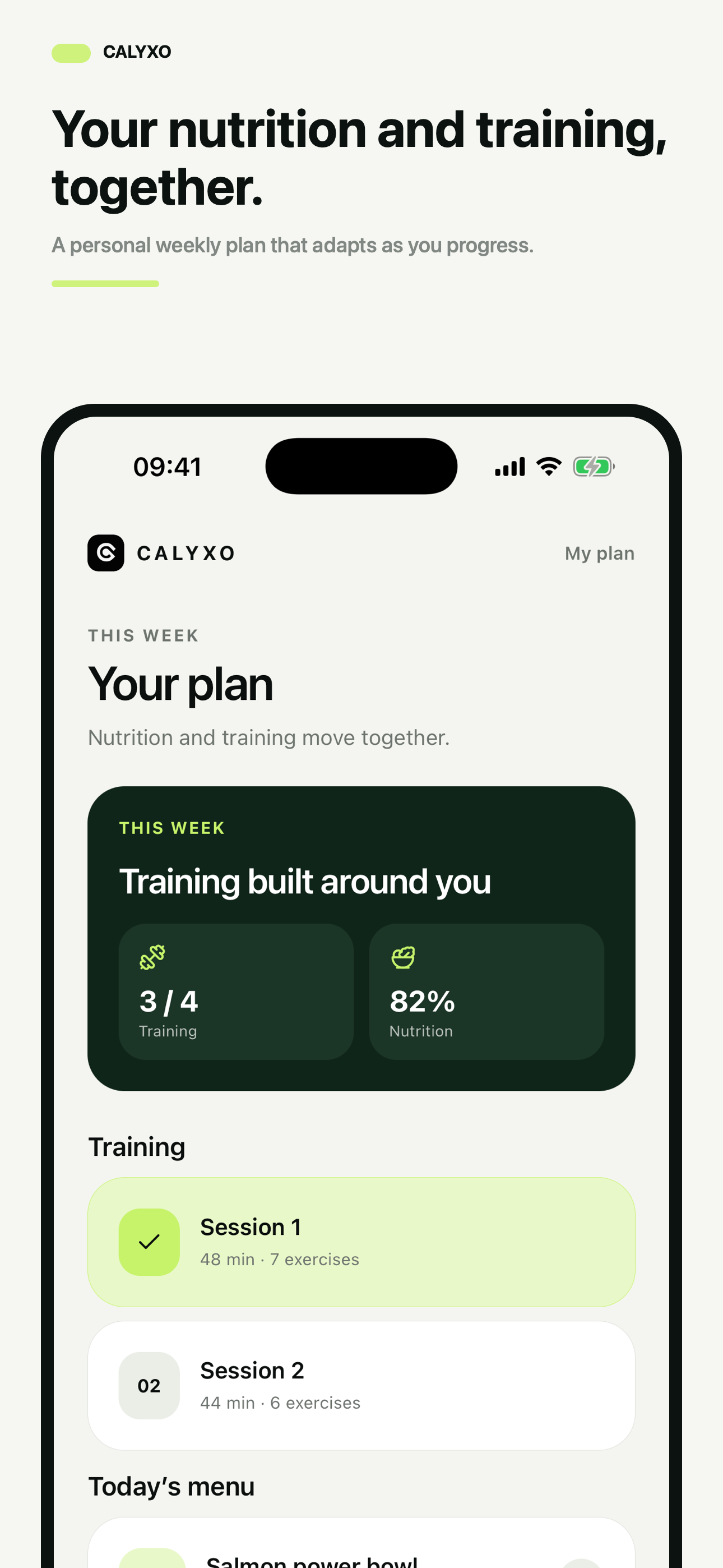 Calyxo: AI Health & Fitness screenshot 3