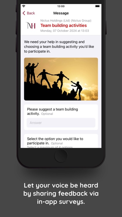 Nictus Group Communicator