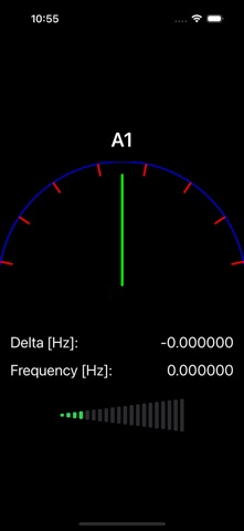 AfinadorTuner iPhone screenshot