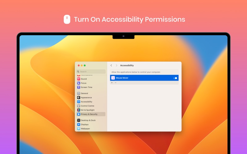 App screenshot