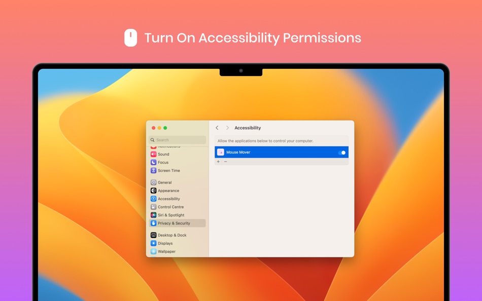 #4. Auto Mouse Mover - Anti Sleep (macOS) Av: Harshad Jadav