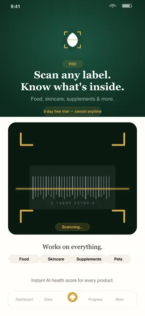 PureLabel - Food Scanner screenshot 1