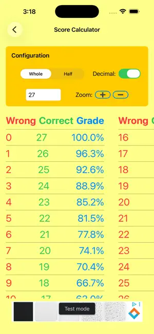 Elegant Grader screenshot 2