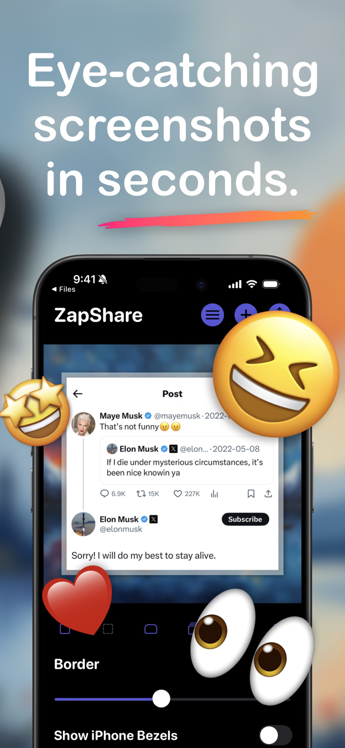 Screen Shot App - ZapShare