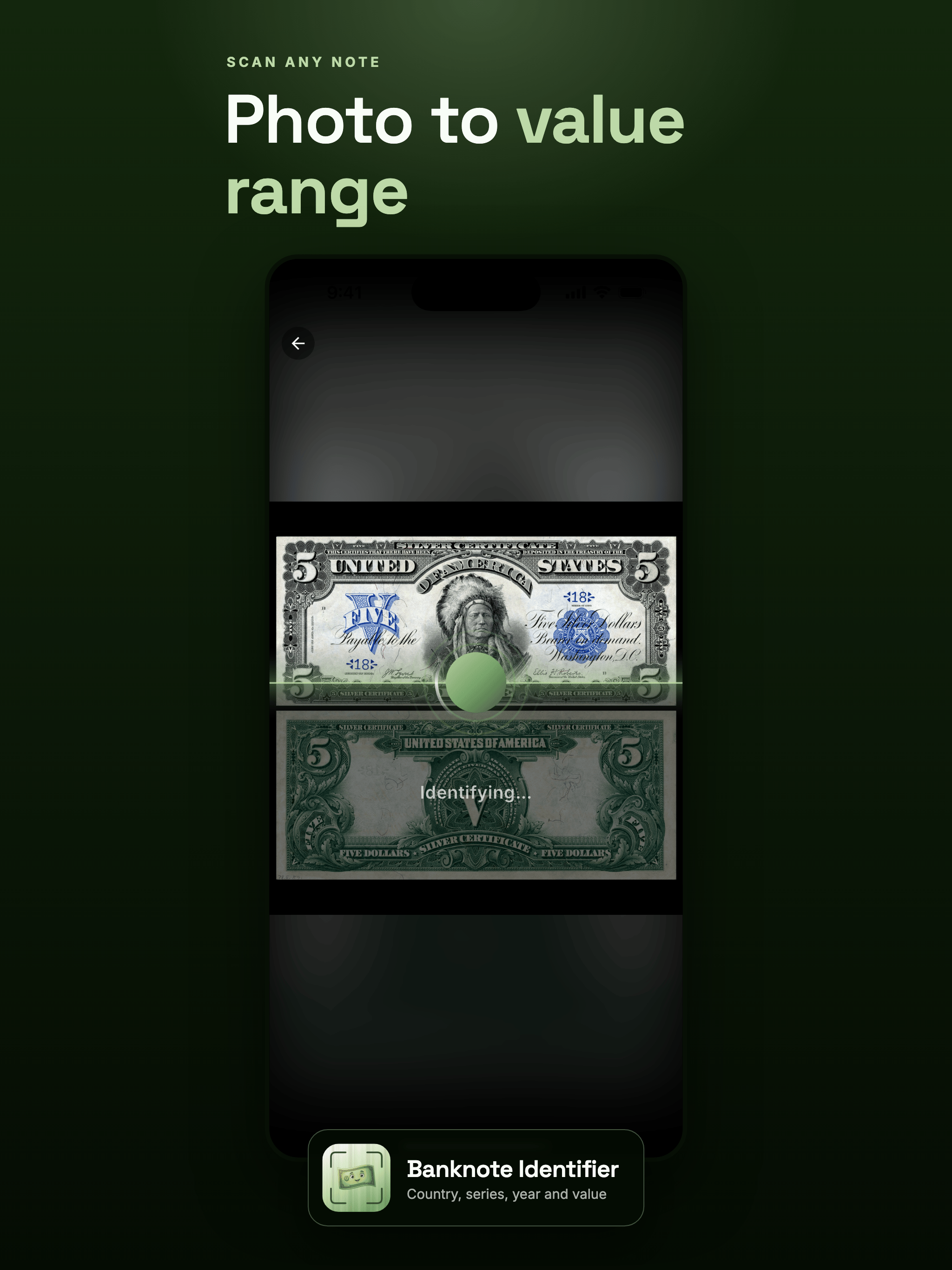 Banknote Identifier & Value screenshot 12