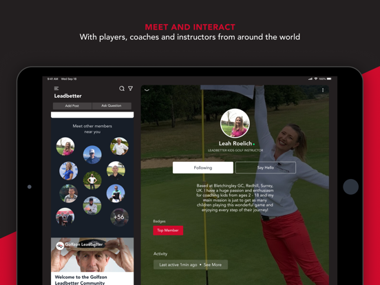 Screenshot #5 pour Golfzon Leadbetter