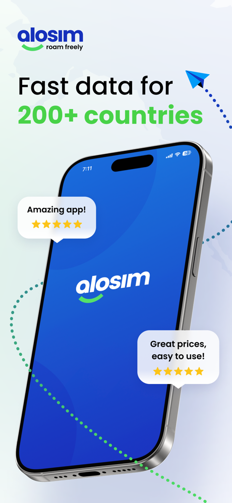 aloSIM: 5G Prepaid Travel eSIM screenshot 1