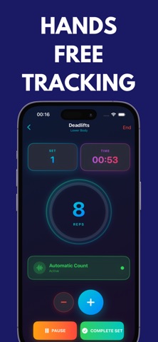 Workout Tracker & Rep Counter Screenshot 4 of 7