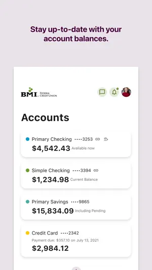 BMI Federal Credit Union screenshot 2