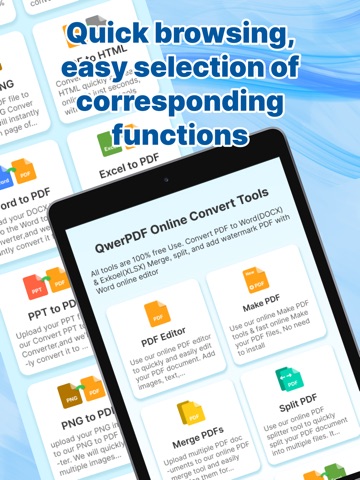 QwerPDF iPad screenshot