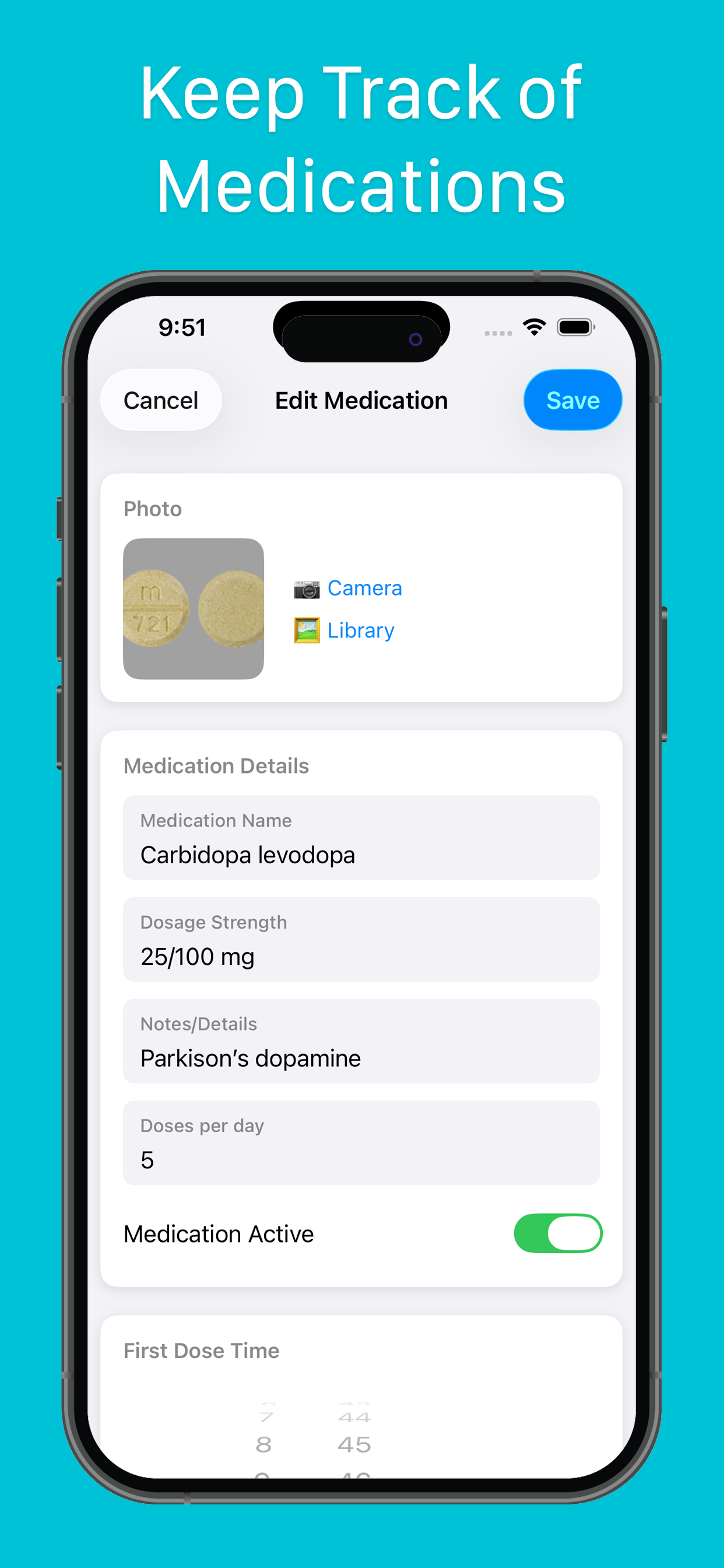 Parkinson's LifeKit screenshot 8
