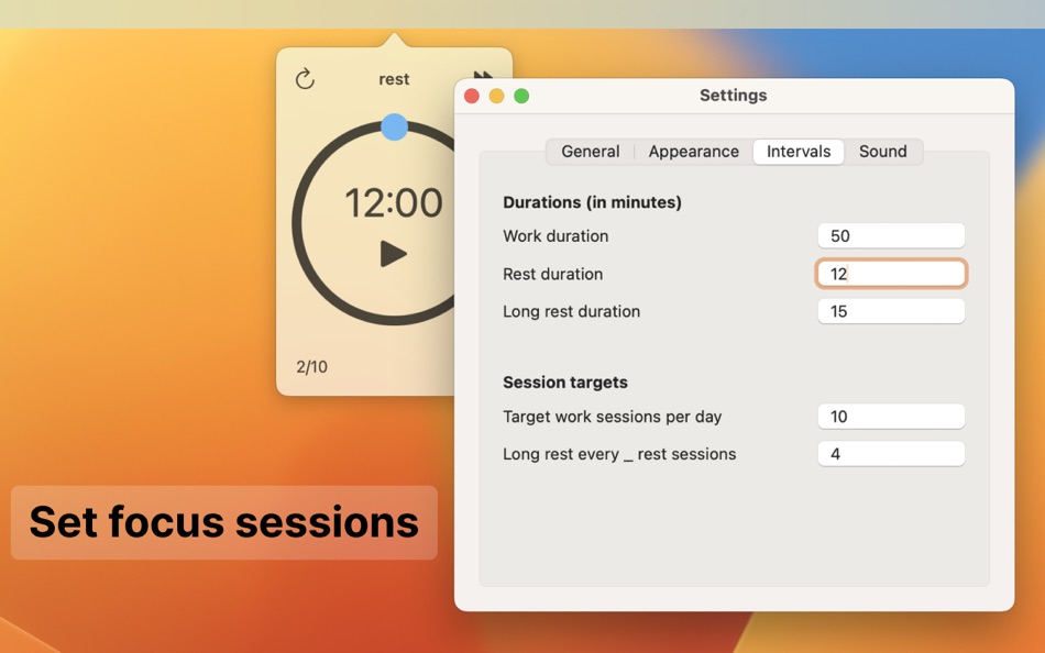 #3. Just Focus - Work Timer (macOS) 由: Fajar Dirham