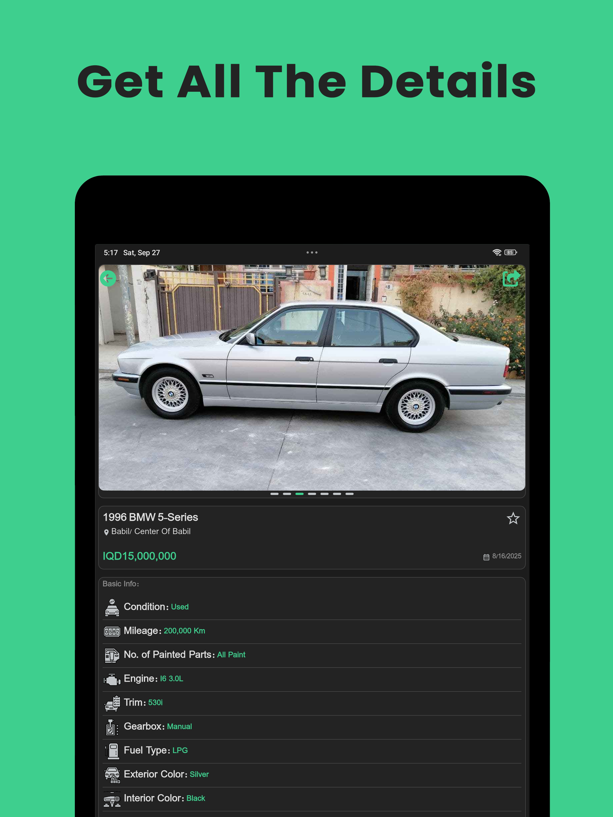 Pasha Cars | سوق سيارات العراق screenshot 8
