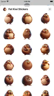 fat kiwi stickers iphone screenshot 2