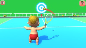 Baby Tennis Champs: Find Daddy screenshot