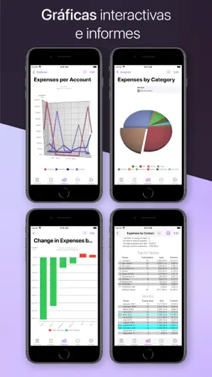 Captura de pantalla de IFinance 5 en iPhone 2