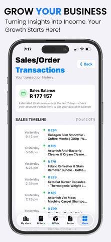 TSeller - Seller Portal screenshot