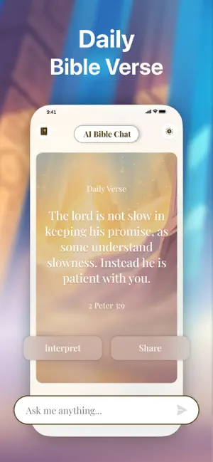 Bible Chat: Daily Verse screenshot 2
