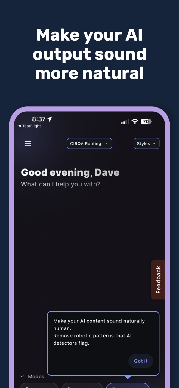 iPhone screenshot