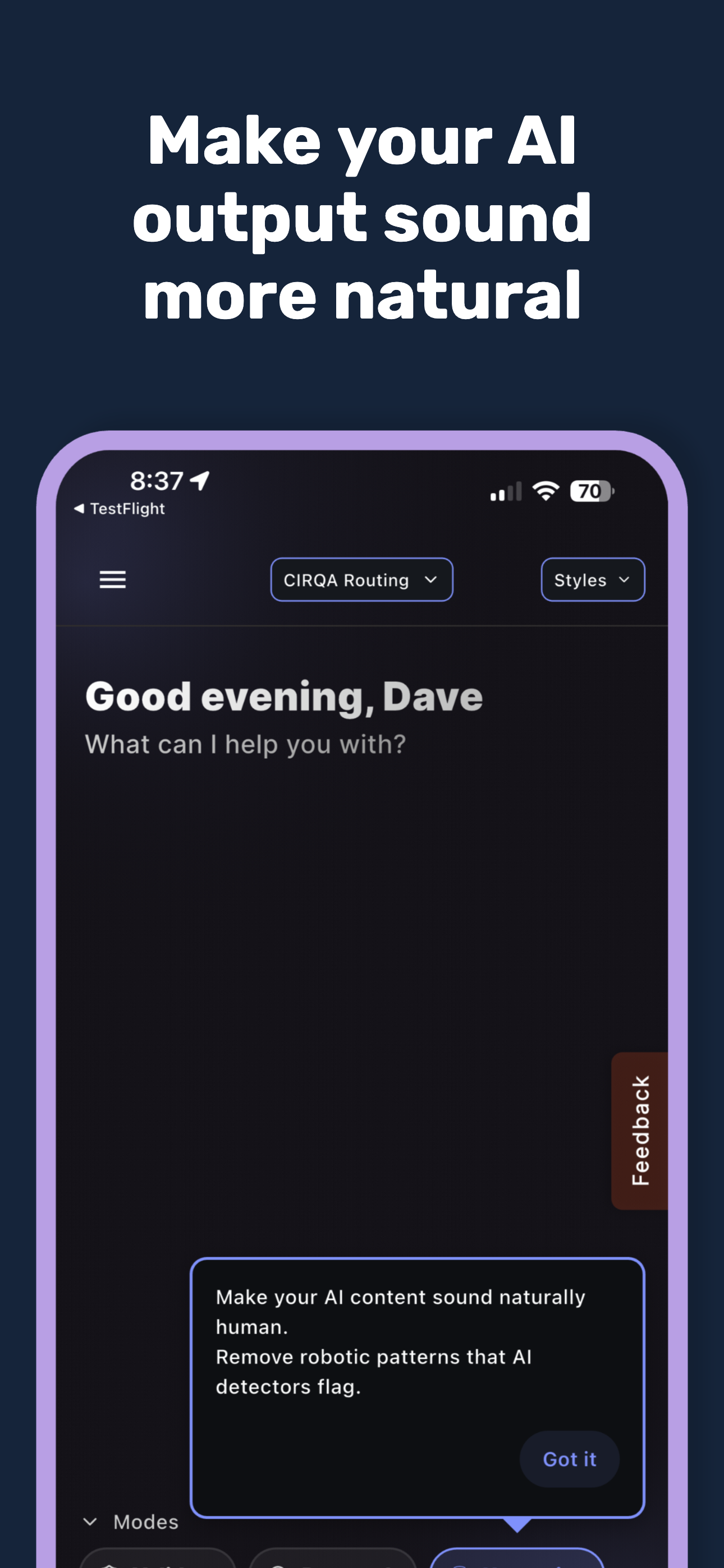 CIRQA AI screenshot 3