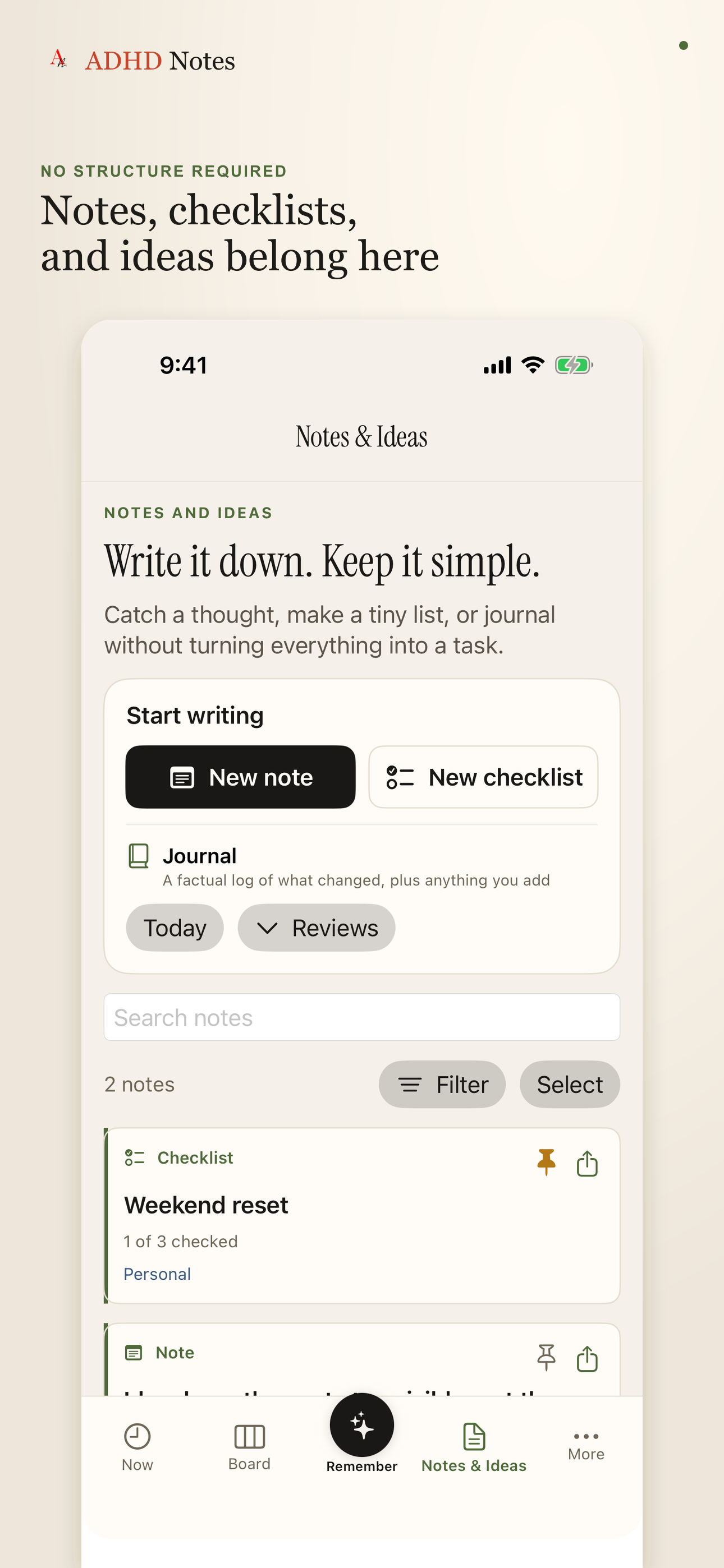 ADHD Notes: AI Brain Dump screenshot 4