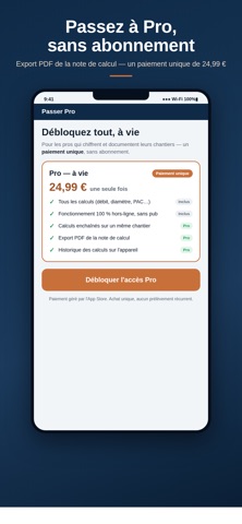 Plomb & Chauffe — DTU 60.11 screenshot
