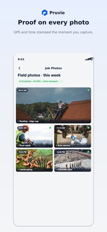 Pruvio screenshot