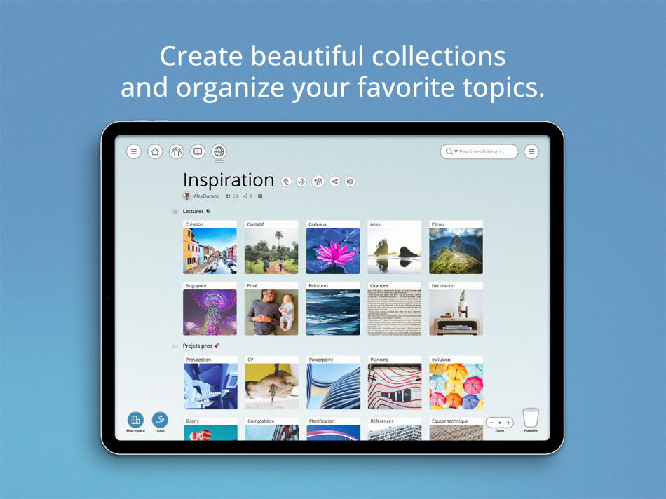 #3. Pearltrees (iOS) Podle: Broceliand SAS
