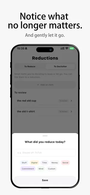 Lessfuly – Life Reduction screenshot 2