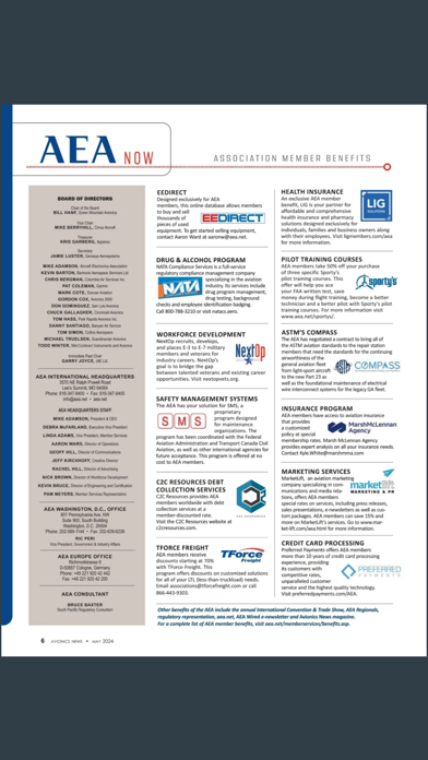Avionics News Magazine Screenshot