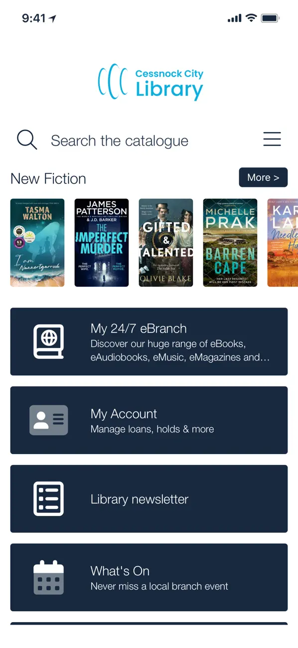 Screenshot #1 pour Cessnock City Library