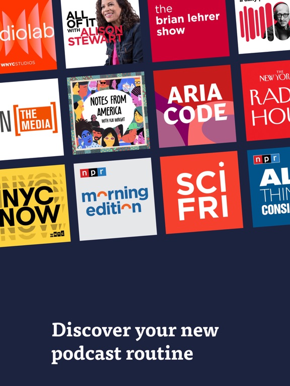WNYC iPad screenshot 7 - News app