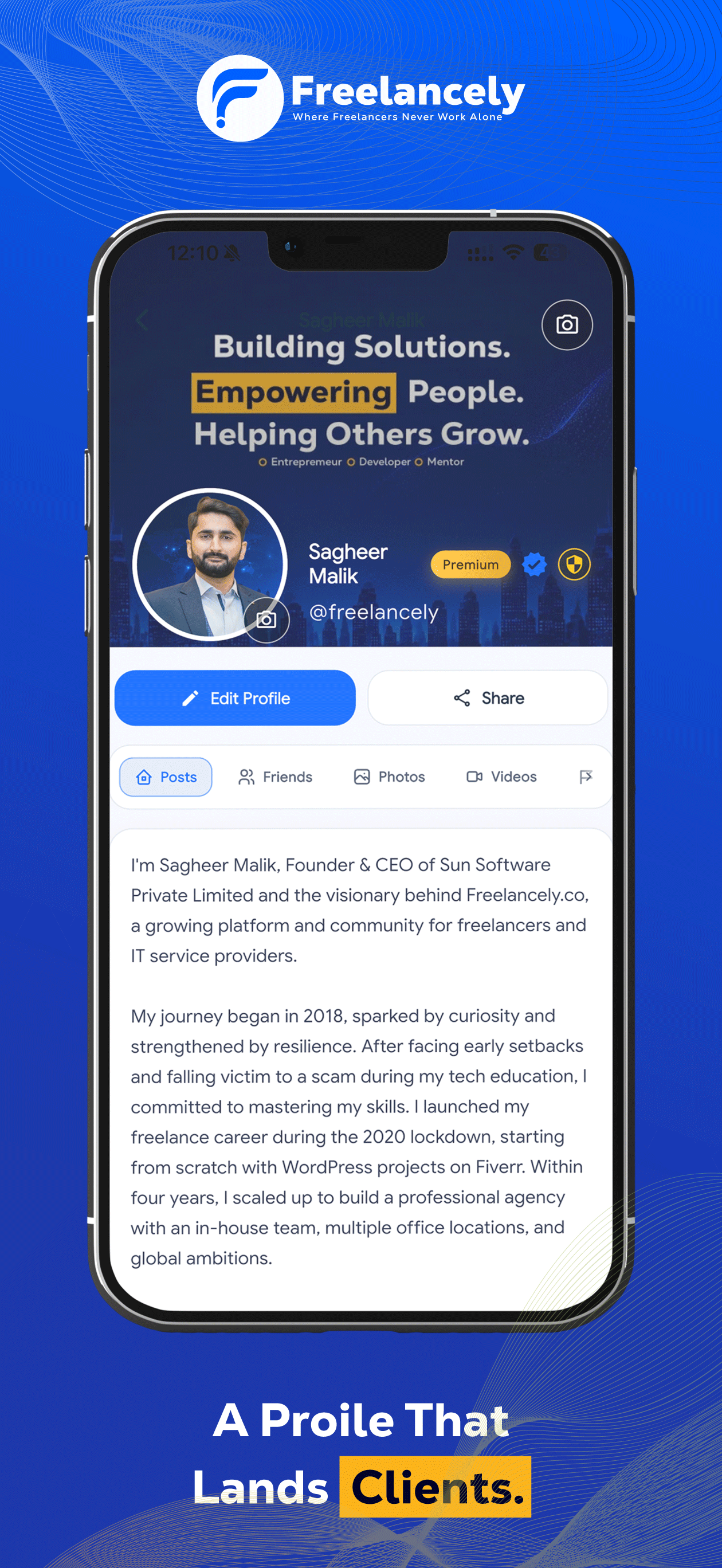 Freelancely screenshot 3