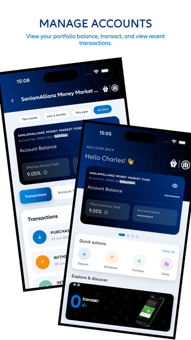 SanlamAllianz Unit Trust EA screenshot