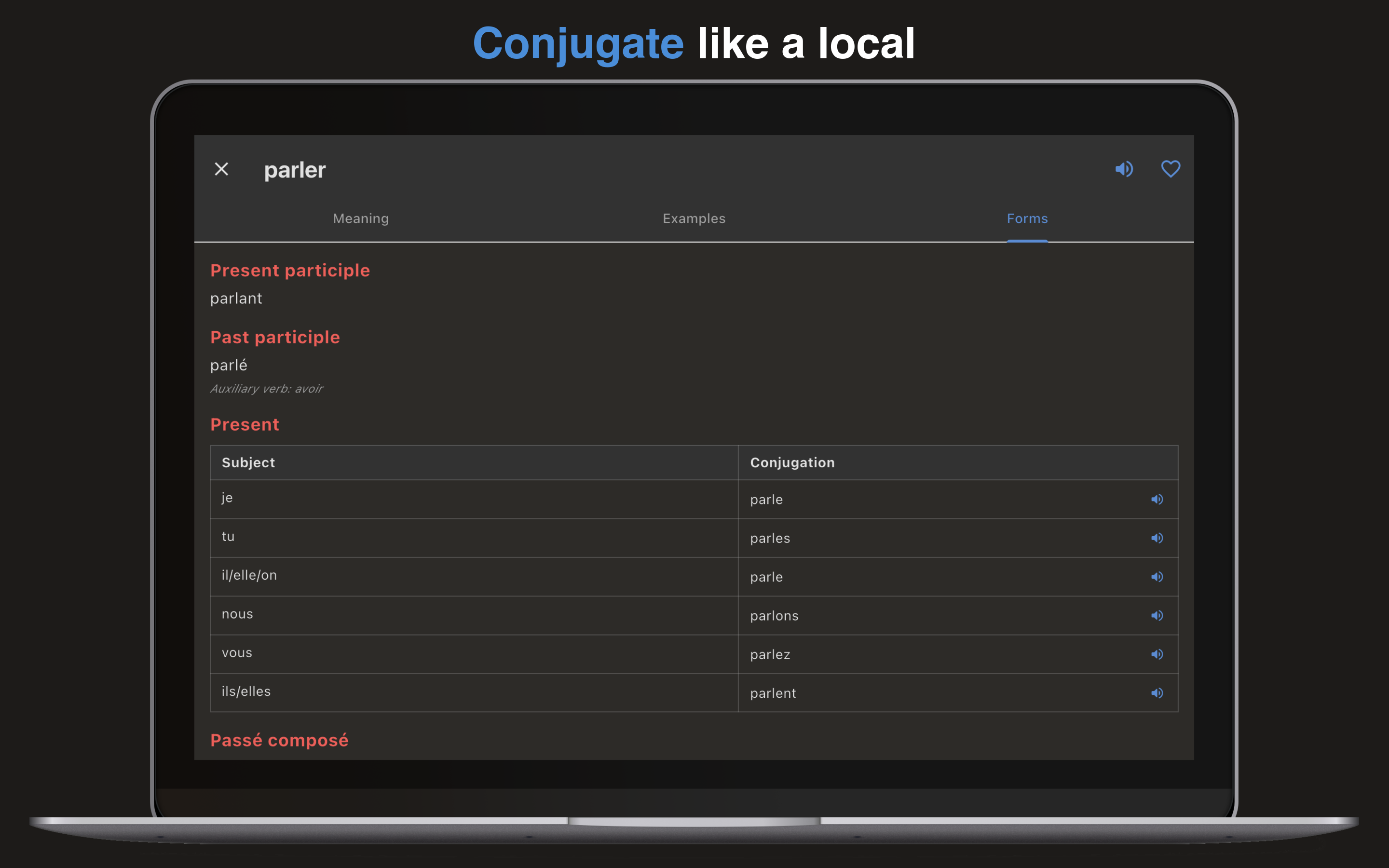 Metropolitan French Dictionary screenshot 12