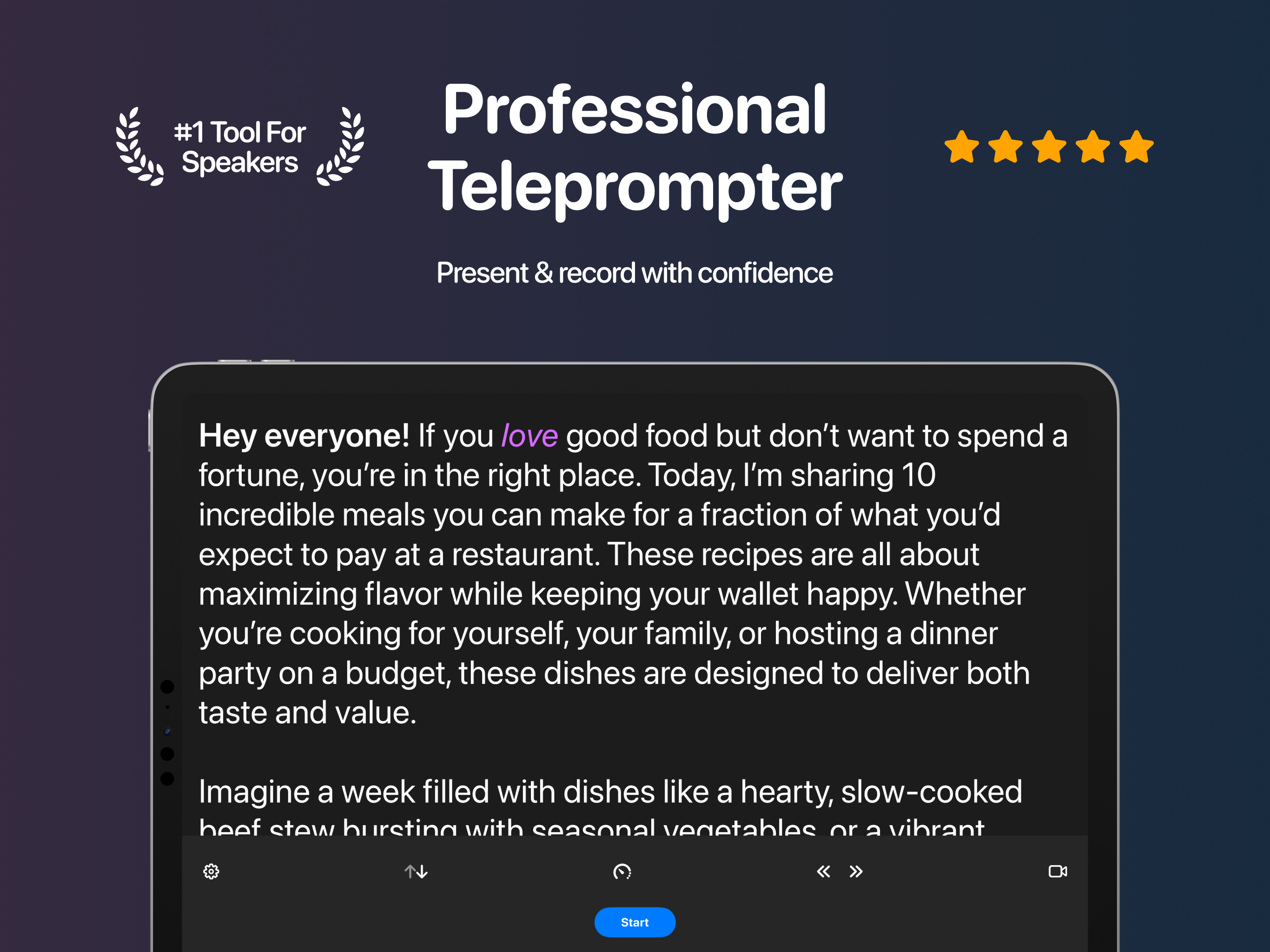 Teleprompter - InCue