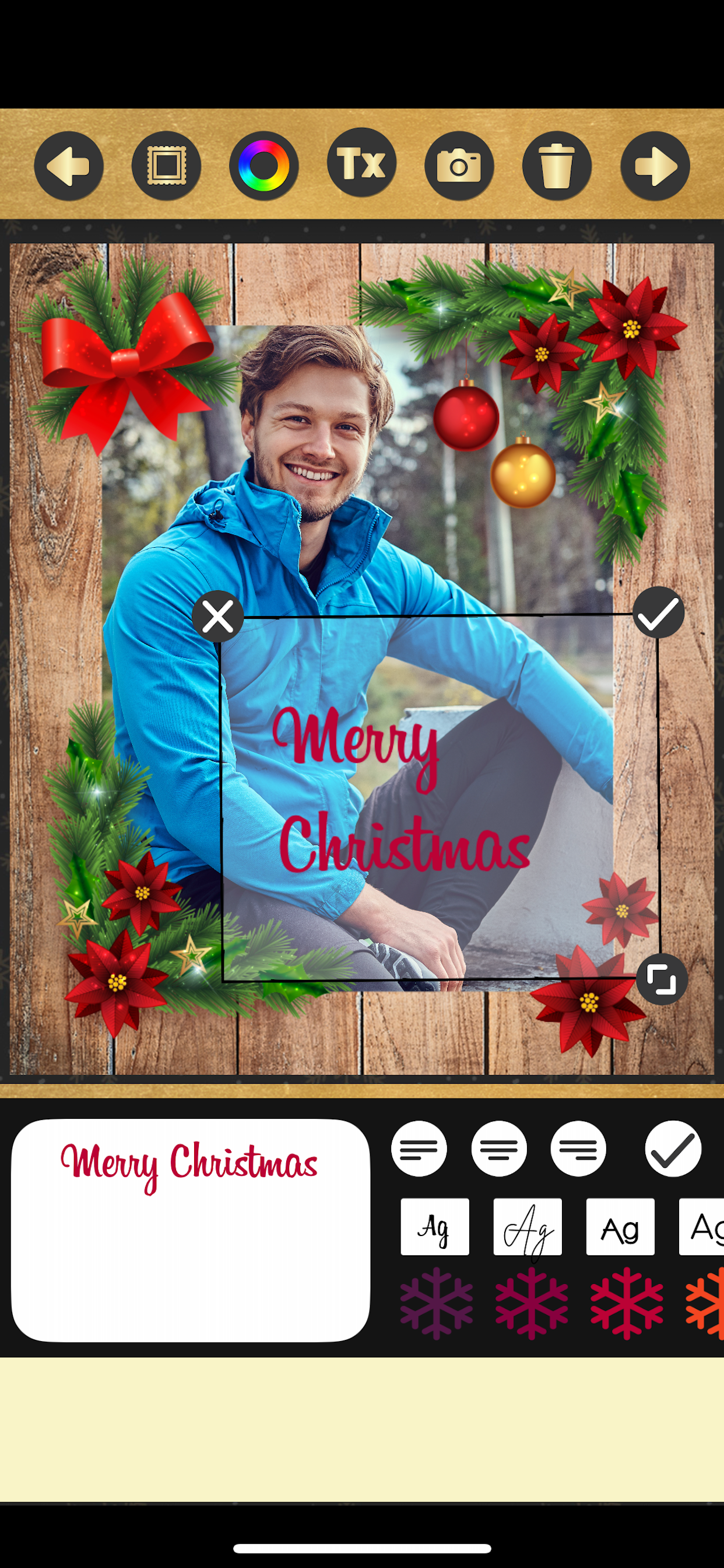 Christmas, New Year frames screenshot 6