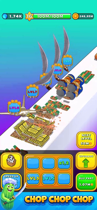 Chop Mania : Idle Cut Factory screenshot 6