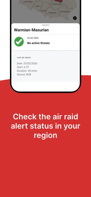 AlertyPL: Alarm Powietrzny iPhone screenshot 5